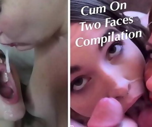 Cum on 2 Girls: Facial..